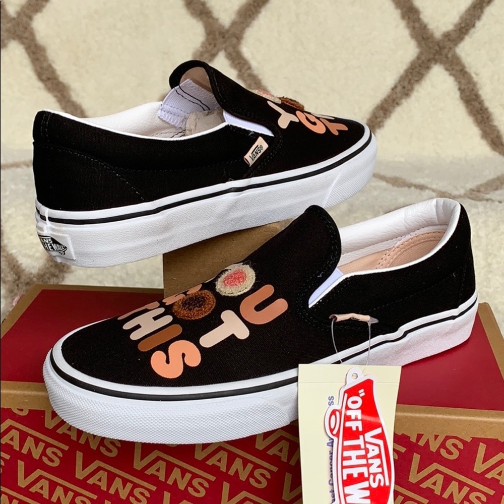 VANS CLASSIC SLIP ON (Breast Cancer) Ugfthstrwt wm - Picture 5 of 16